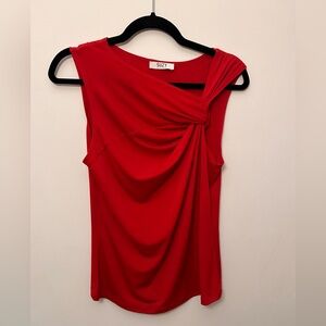 SUZY SHIER Red Sleveless Camisole Size Large
